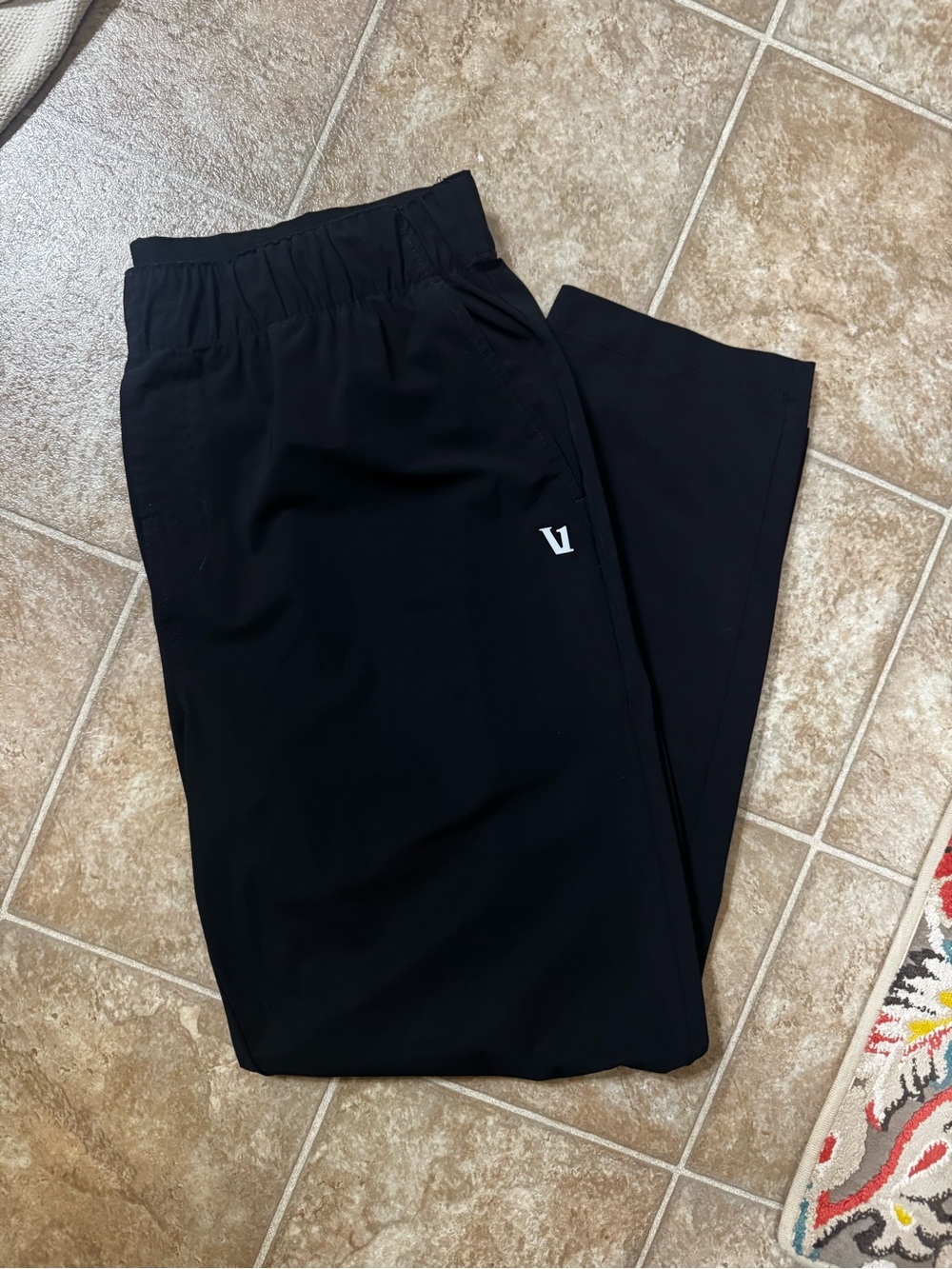 Mens Vuori Black Athletic Sweatpant